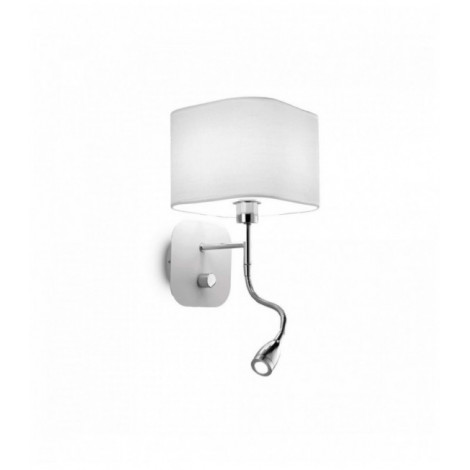 Applique murale Blanche HOLIDAY 2 ampoules|Appliques murales|Luminaire Center