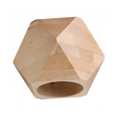 Applique murale Woody Up Bois Bois naturel 1 ampoule 12cm|Appliques murales|Luminaire Center