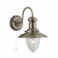 Applique Fisherman hauteur 27 cm, en laiton antique et verre|Appliques murales|Luminaire Center