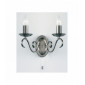 Applique Bernice, argent ancien, 2 ampoules|Appliques murales|Luminaire Center