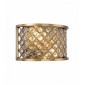 Applique Hudson, laiton antique et cristal|Appliques murales|Luminaire Center