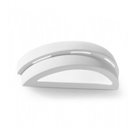 Applique murale HELIOS céramique/verre blanc 1 ampoule|Appliques murales|Luminaire Center