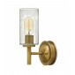Applique Collier, laiton et verre, 1 ampoule|Appliques murales|Luminaire Center