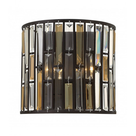 Applique Gemma, bronze et cristal, 31 cm|Appliques murales|Luminaire Center