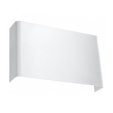 Applique murale COPERTURA acier blanc 2 ampoules|Appliques murales|Luminaire Center