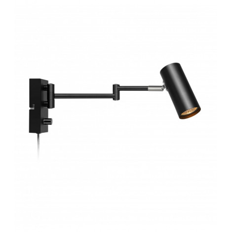 Applique murale TORINO Noire 1 ampoule|Appliques murales|Luminaire Center