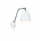 Applique murale FREDRIKSHAMN blanche 1 ampoule|Appliques murales|Luminaire Center