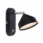 Applique murale TRATT Noire 1 ampoule|Appliques murales|Luminaire Center