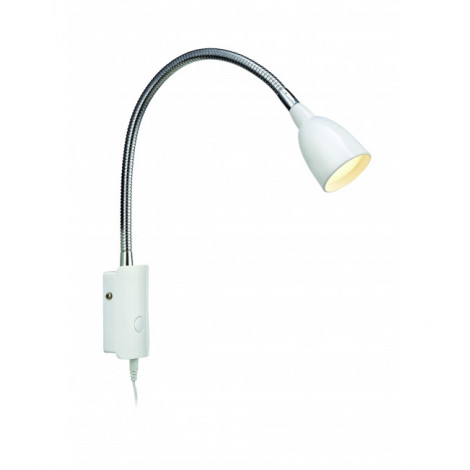 Applique murale TULIP chromée 1 ampoule|Appliques murales|Luminaire Center