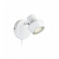 Applique murale URN blanche 1 ampoule|Appliques murales|Luminaire Center