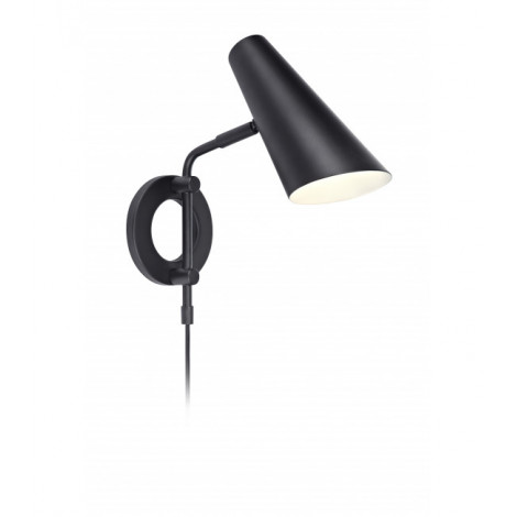Applique murale CAL Noire 1 ampoule|Appliques murales|Luminaire Center
