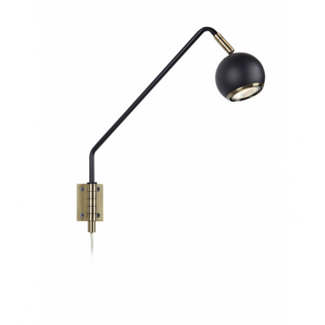 Applique murale COCO antique et noire|Appliques murales|Luminaire Center