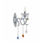 Applique murale en cristal CARAMEL chromée 1 ampoule|Appliques murales|Luminaire Center