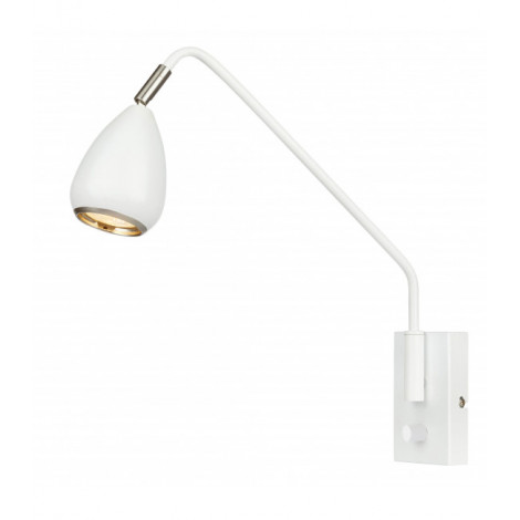 Applique murale BIKE blanche 1 ampoule|Appliques murales|Luminaire Center