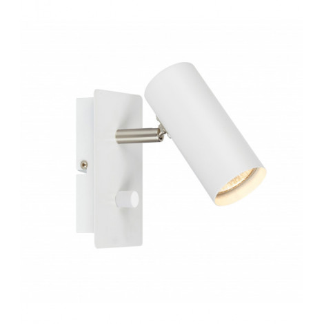 Applique murale BARCELONA blanche 1 ampoule|Appliques murales|Luminaire Center