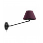 Applique murale GARDA Noire 1 ampoule|Appliques murales|Luminaire Center