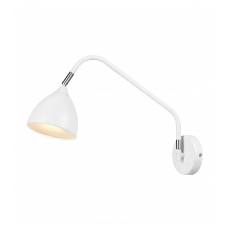 Applique murale VALENCIA blanche 1 ampoule|Appliques murales|Luminaire Center