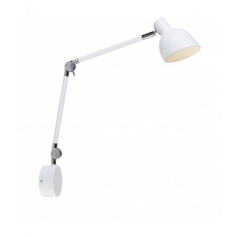 Applique murale COLTON en Métal et Blanc mat Diamètre 12 Cm|Appliques murales|Luminaire Center