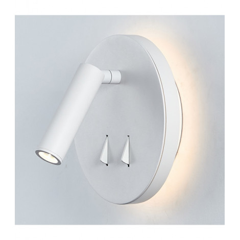 Applique de chevet moderne Nelly blanc|Appliques murales|Luminaire Center