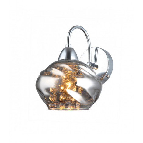 Applique murale en cristal Ritmo Chrome|Appliques murales|Luminaire Center