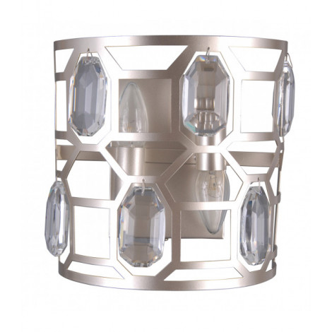 Applique murale en cristal Momento Champagne argent|Appliques murales|Luminaire Center