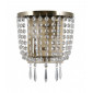 Applique murale en cristal Cortina Bronze antique|Appliques murales|Luminaire Center