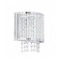 Applique murale en cristal Anabella argent|Appliques murales|Luminaire Center