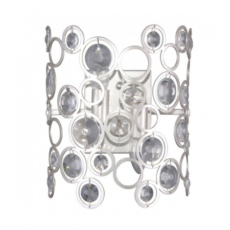 Applique murale en cristal Nardo Champagne argent|Appliques murales|Luminaire Center