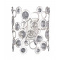 Applique murale en cristal Nardo Champagne argent|Appliques murales|Luminaire Center