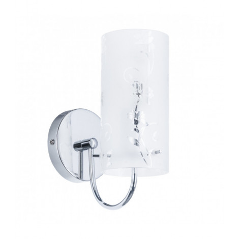 Applique murale moderne Naolin Chrome, blanc|Appliques murales|Luminaire Center