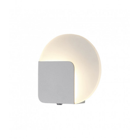 Applique murale moderne Lorelei Blanc sablé en métal|Appliques murales|Luminaire Center
