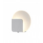 Applique murale moderne Lorelei Blanc sablé en métal|Appliques murales|Luminaire Center