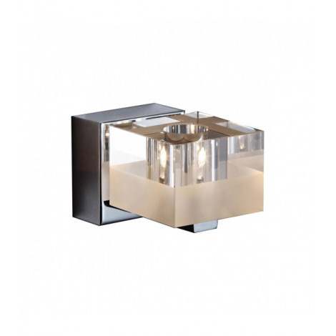 Applique murale moderne Cubric Chrome|Appliques murales|Luminaire Center