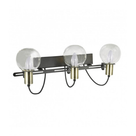 Applique murale design Gianni Bronze antique, noir en métal|Appliques murales|Luminaire Center