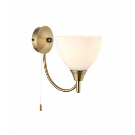 Applique Alton, laiton antique et verre|Appliques murales|Luminaire Center