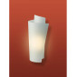 Applique Grace, acier satiné et verre|Appliques murales|Luminaire Center