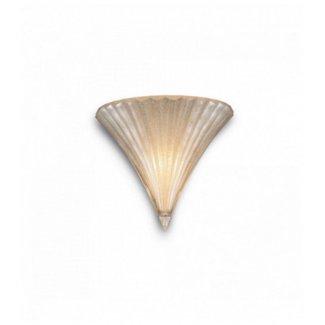 Applique murale Dorée SANTA 1 ampoule Largeur 25 Cm|Appliques murales|Luminaire Center