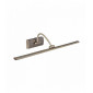Applique à tableau à led - tête réglable en laiton antique 51xled|Appliques murales|Luminaire Center