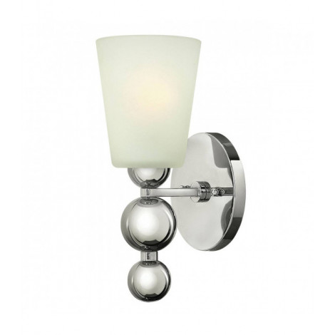 Applique Zelda, nickel poli, 1 ampoule|Appliques murales|Luminaire Center