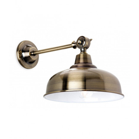 Applique Preston, laiton antique|Appliques murales|Luminaire Center