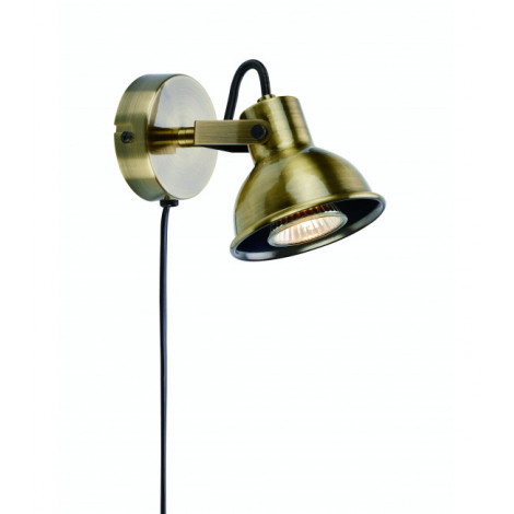 Applique murale ROCCO antique 1 ampoule|Appliques murales|Luminaire Center