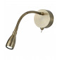 Applique avec liseuse Led Adjustable Métal Laiton antique 6 ampoules 28,5cm|Appliques murales|Luminaire Center