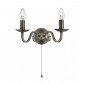 Applique 2 ampoules Richmond, en laiton antique|Appliques murales|Luminaire Center