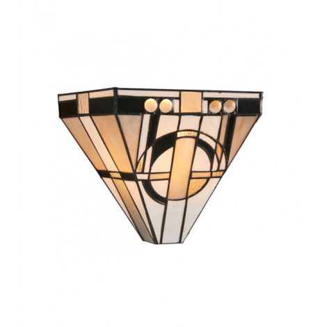 Applique Metropolitan, verre et métal|Appliques murales|Luminaire Center