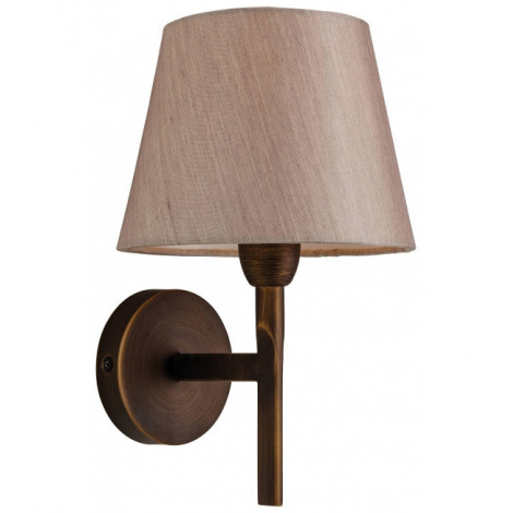 Applique Transition, bronze, avec abat-jour|Appliques murales|Luminaire Center