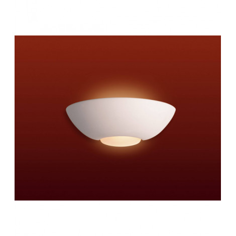 Applique Ceramic, plâtre et verre acide, 30 cm|Appliques murales|Luminaire Center