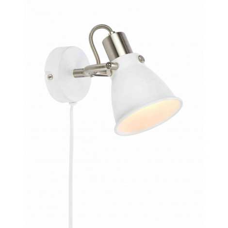Applique murale ALTON blanche 1 ampoule|Appliques murales|Luminaire Center