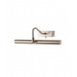 Applique à tableau Abacus Nickel satiné 2 ampoules 12,5cm|Appliques murales|Luminaire Center