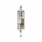 Applique Gianna, argent cristal et verre miroir , 1 ampoule|Appliques murales|Luminaire Center