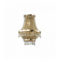Applique murale Dorée en cristal CAESAR 3 ampoules|Appliques murales|Luminaire Center
